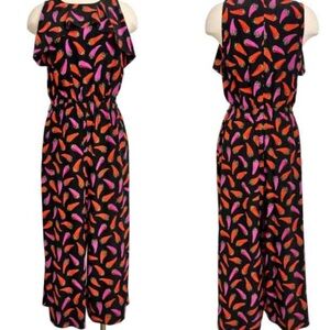 Kate spade jump suit with chili peppers so cute